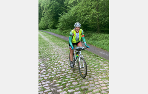 Le président dans la Trouée d'Arenberg