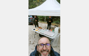 Ravitaillement de la forêt de Sénart : David, Pascal et Rémy