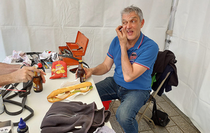 Pose déjeuner du président, il y a encore du travail qui nous attend…