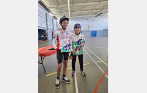 Trophée du plus jeune Alexandre (14 ans) et Dédé le plus expérimenté (91 ans)